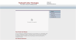 Desktop Screenshot of nationallaborstrategies.com